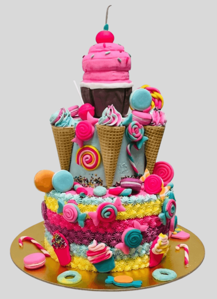 Magnetic Candyland Cake
