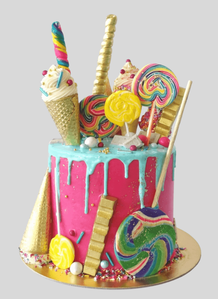 Pleasing Candyland Cake