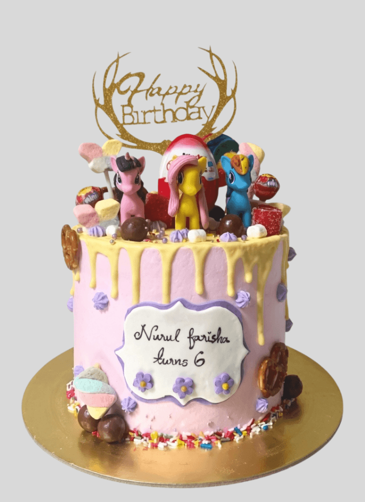 Pretty Candyland Cake