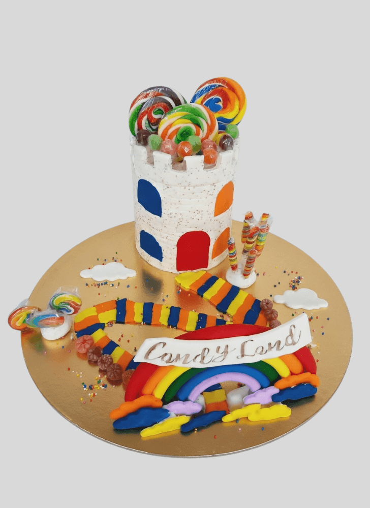 Refined Candyland Cake
