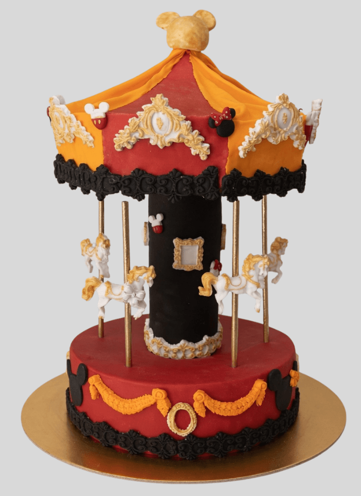 Admirable Carousel Cake Design