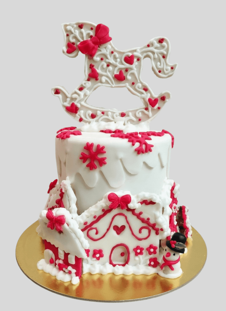 Fascinating Carousel Cake