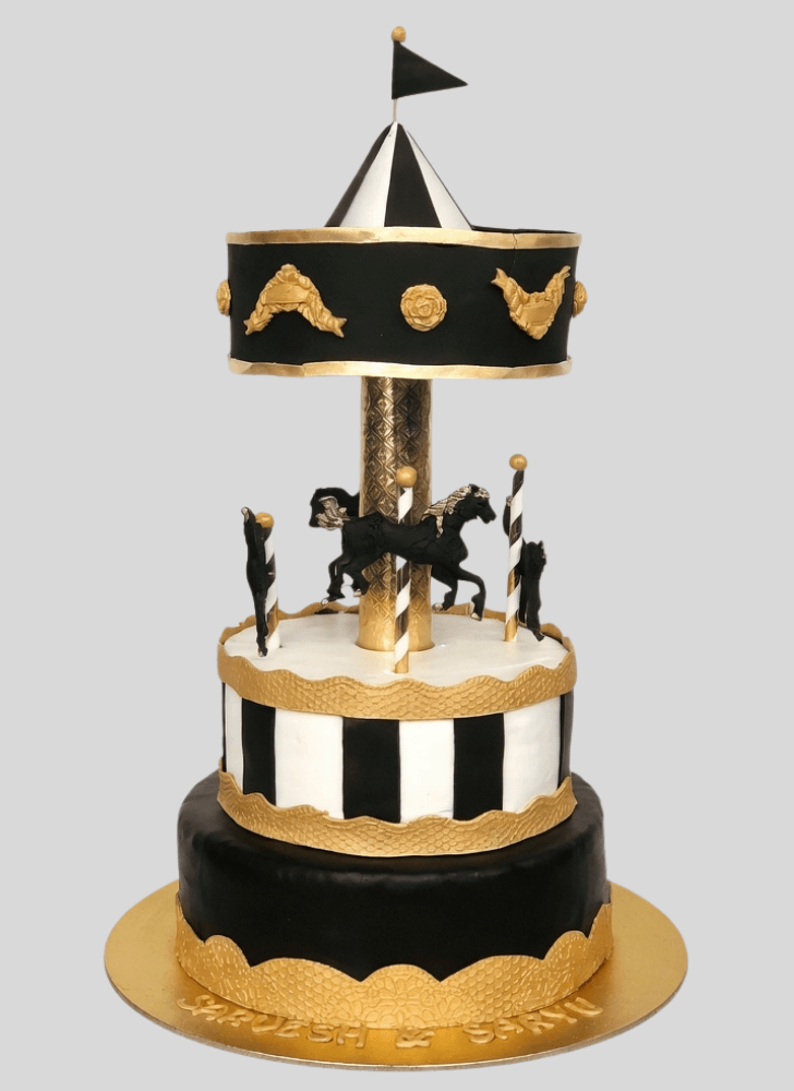Fine Carousel Cake
