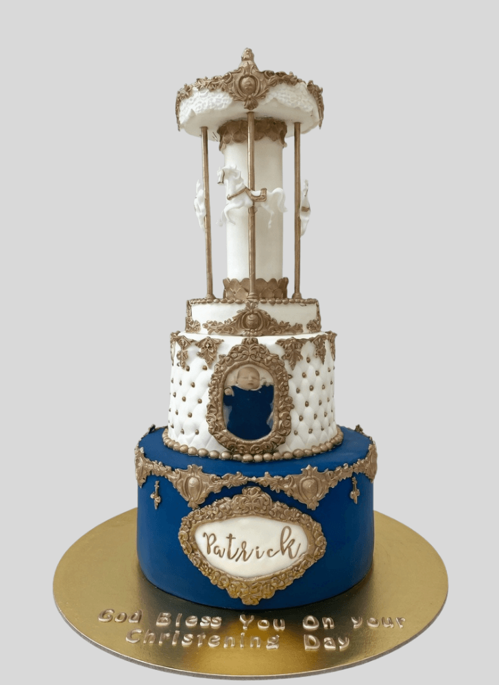Gorgeous Carousel Cake