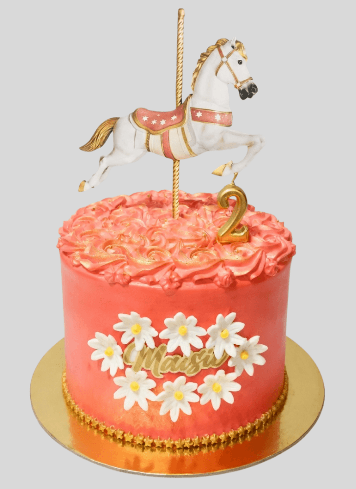 Ideal Carousel Cake
