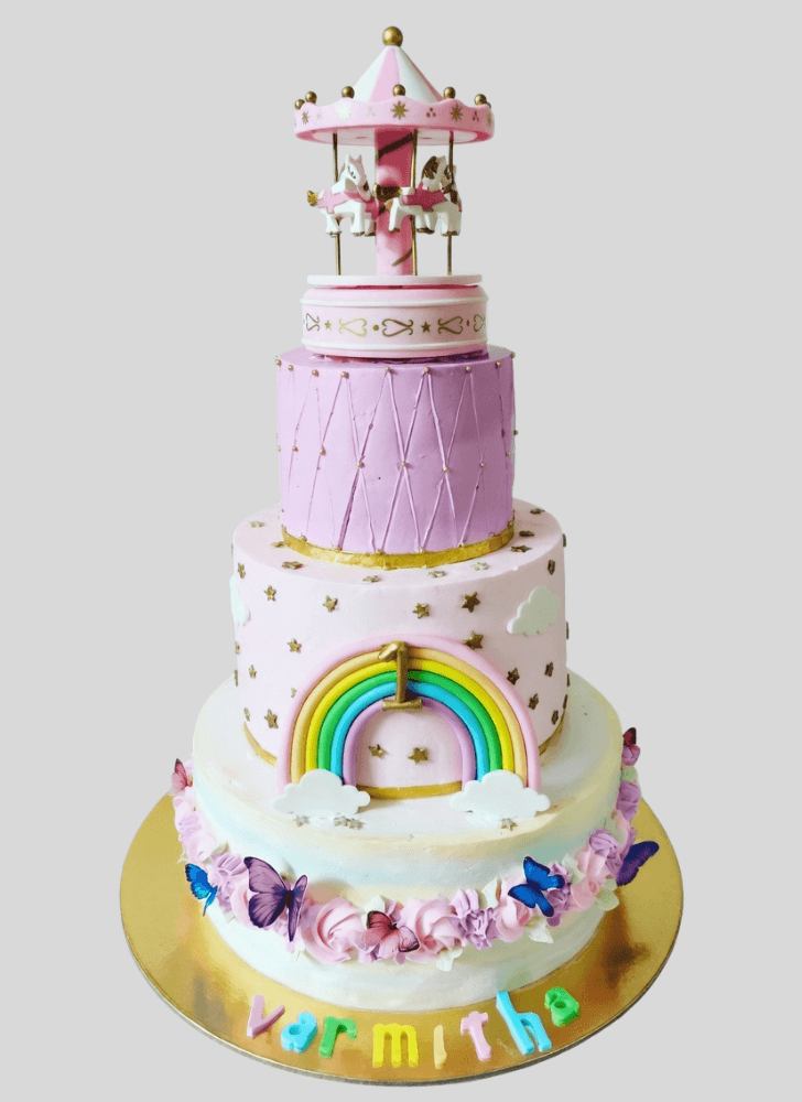 Magnificent Carousel Cake