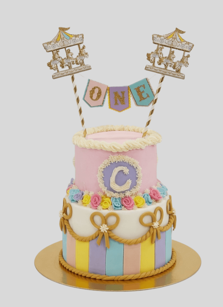Slightly Carousel Cake