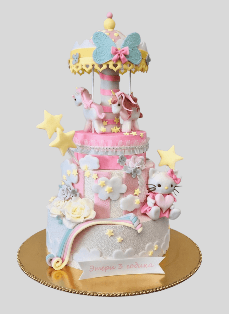 Stunning Carousel Cake