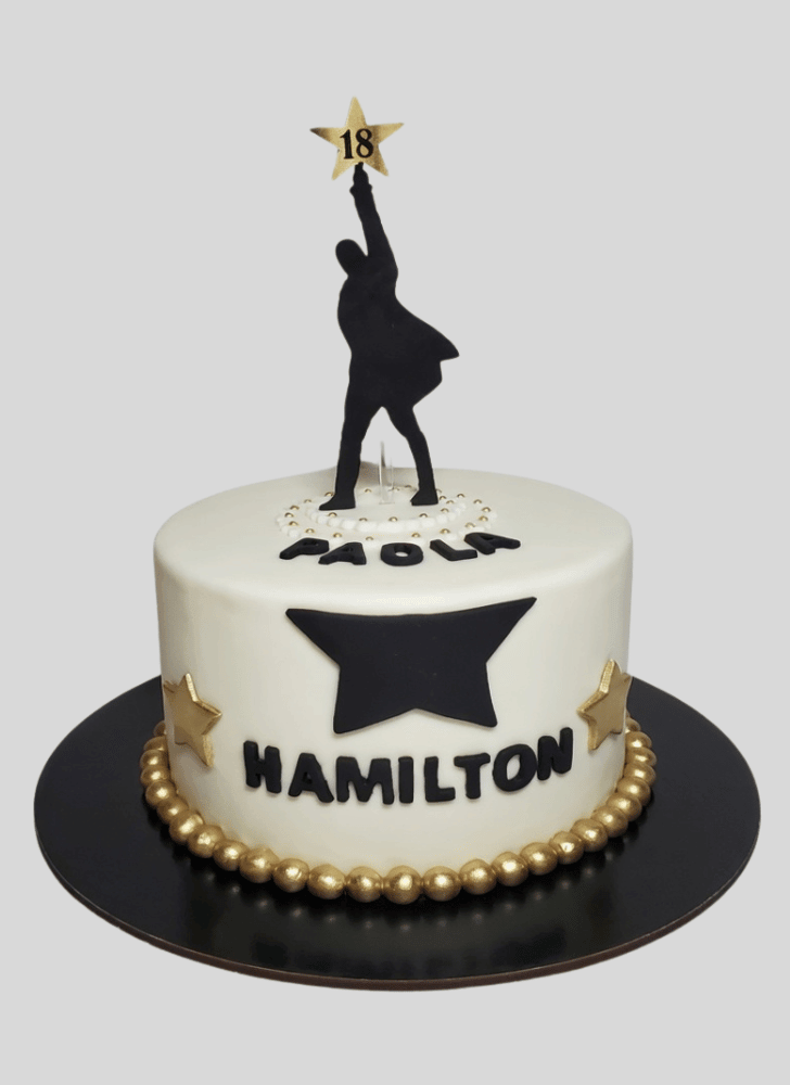 Dazzling Hamilton Cake