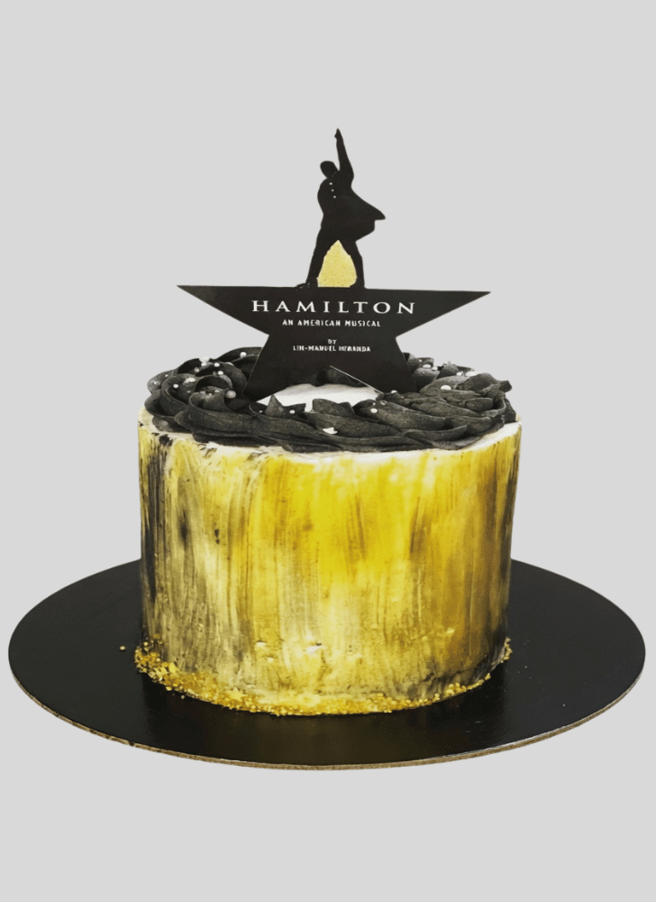 Enticing Hamilton Cake