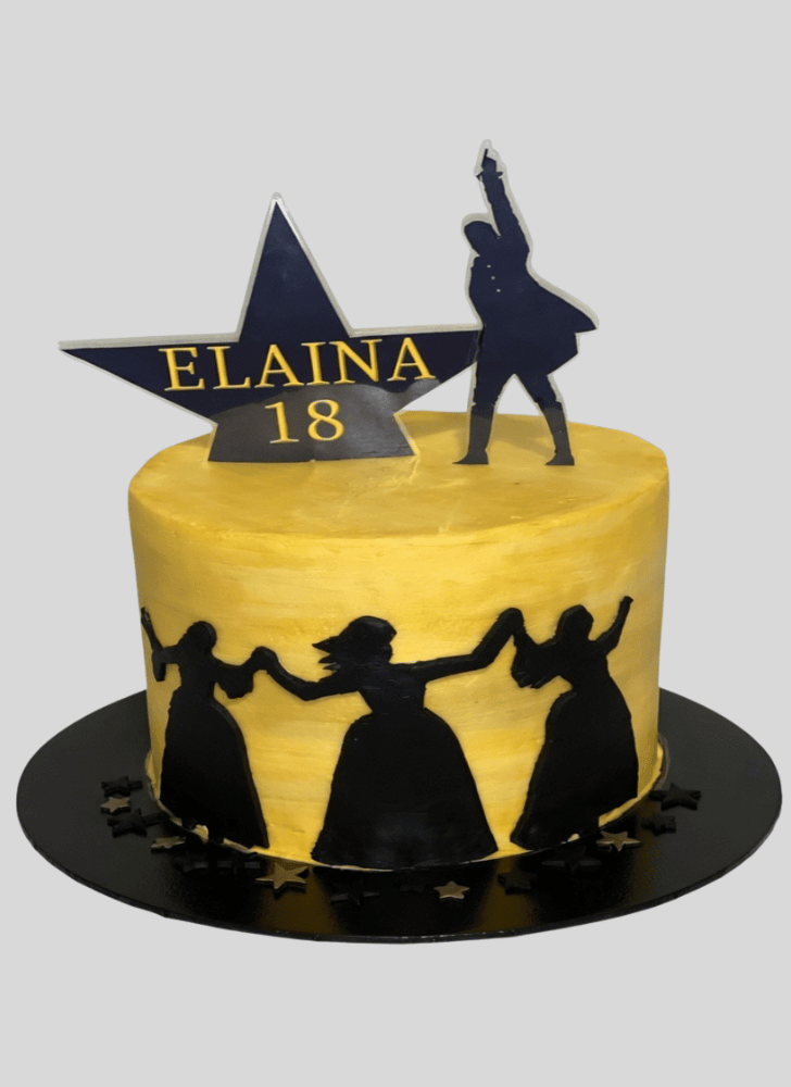 Fascinating Hamilton Cake