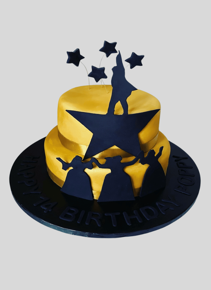 Fetching Hamilton Cake