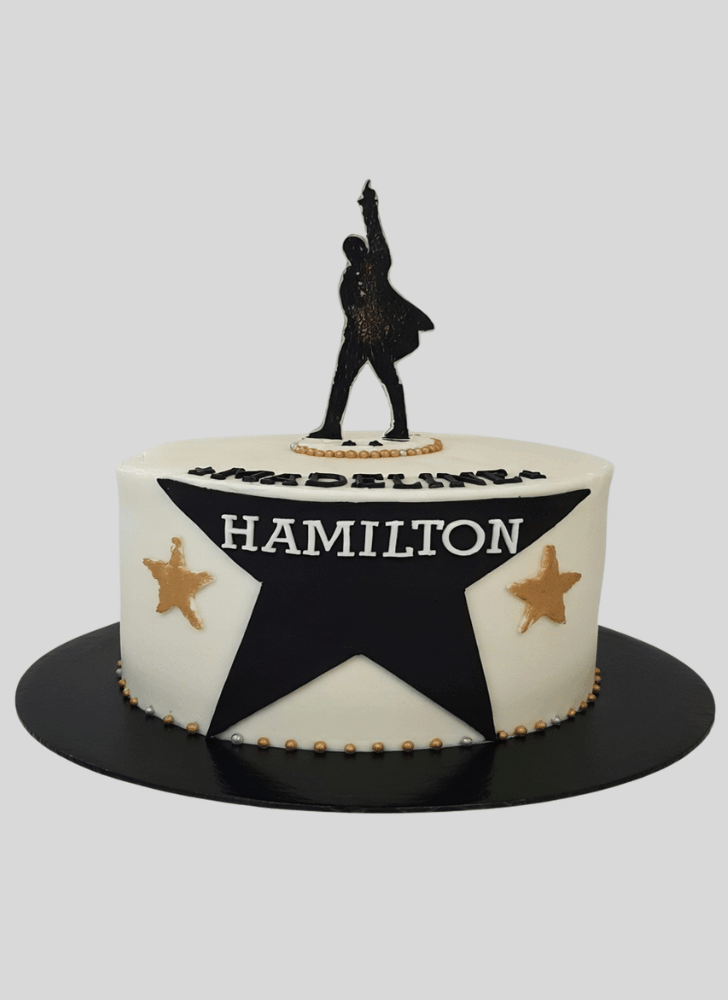 Lovely Hamilton Cake Design