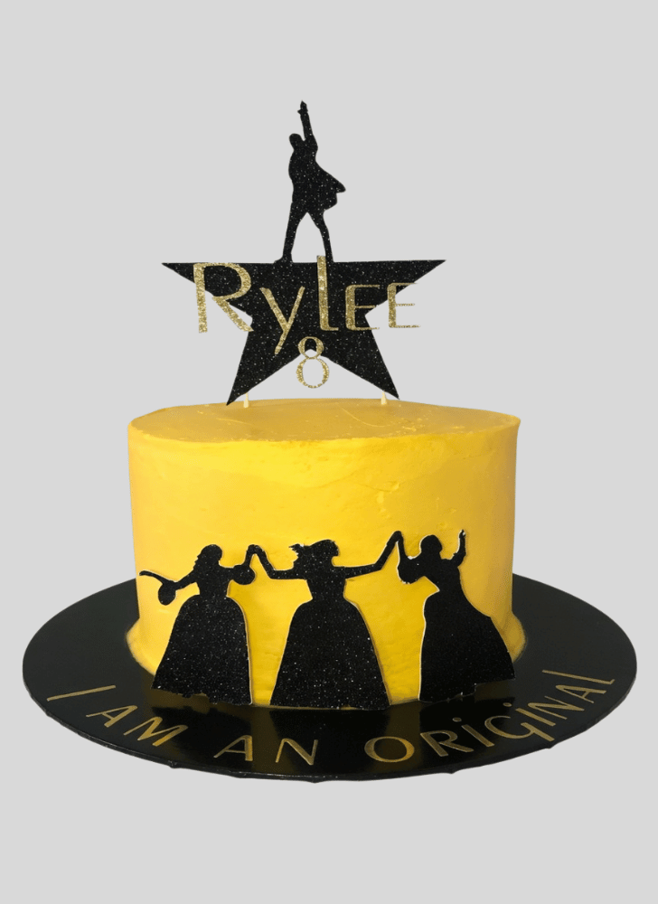 Pleasing Hamilton Cake