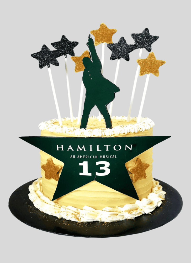 Radiant Hamilton Cake