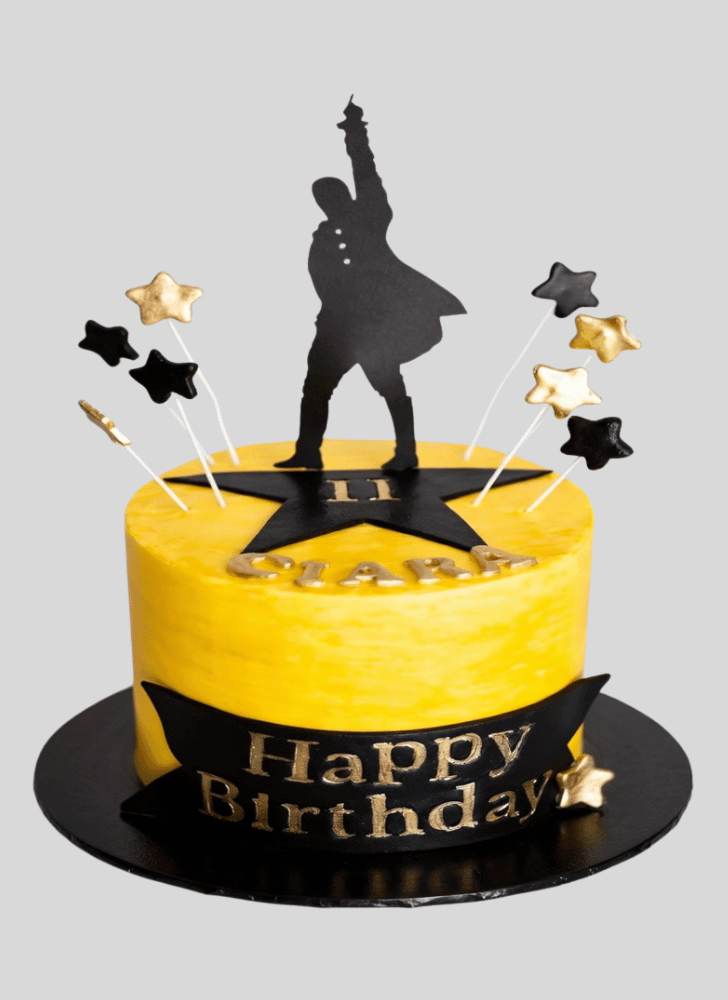 Shapely Hamilton Cake