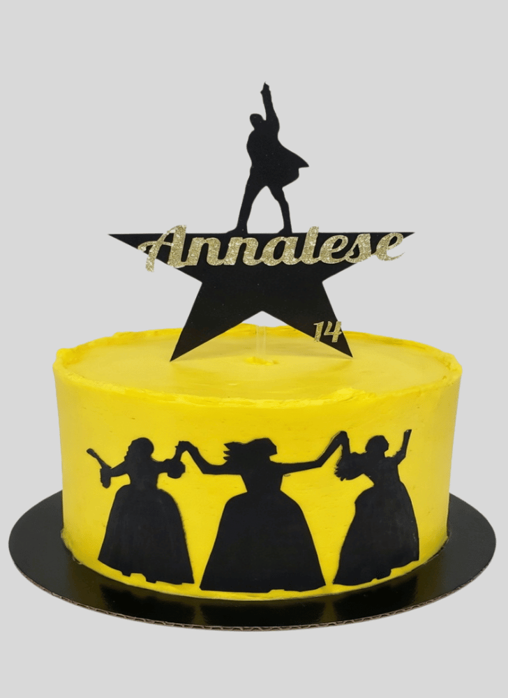 Stunning Hamilton Cake