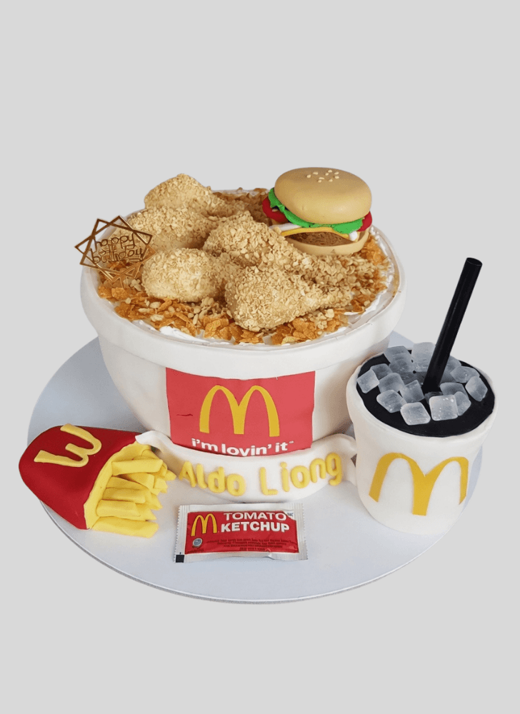 Appealing MCD Cake