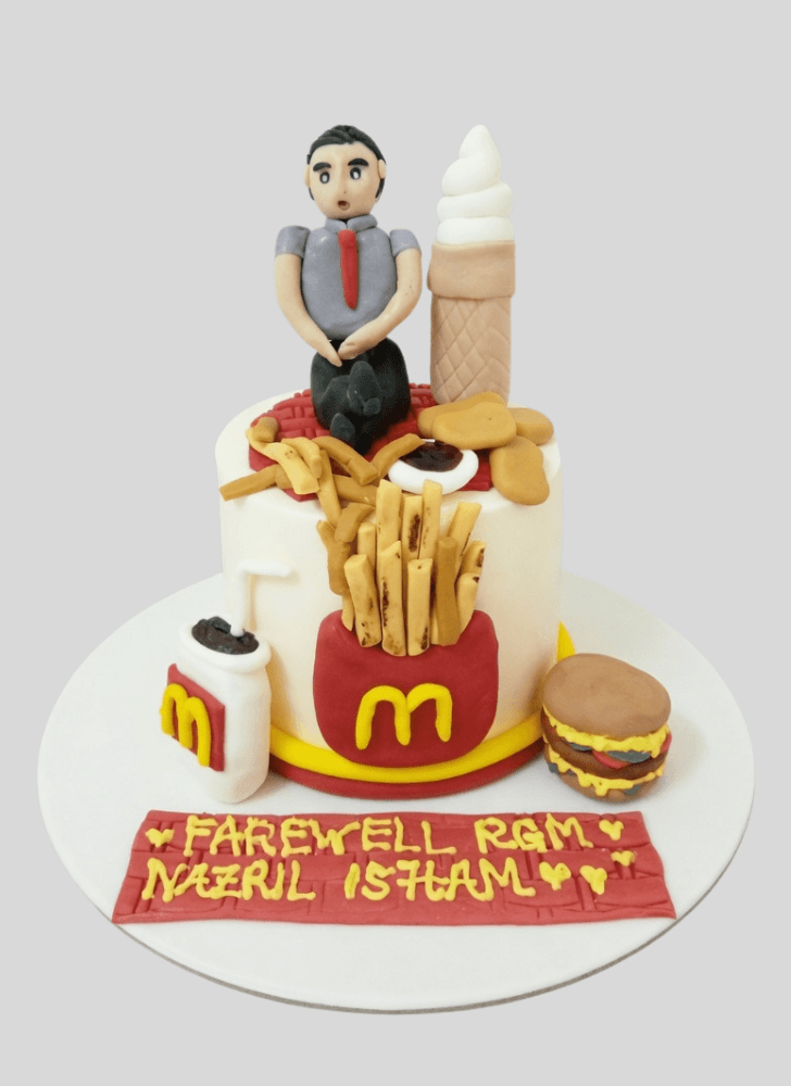 Captivating MCD Cake
