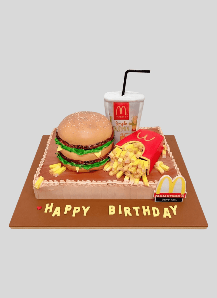 Classy MCD Cake