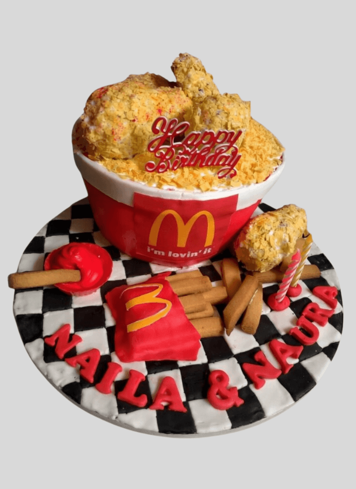 Dazzling MCD Cake