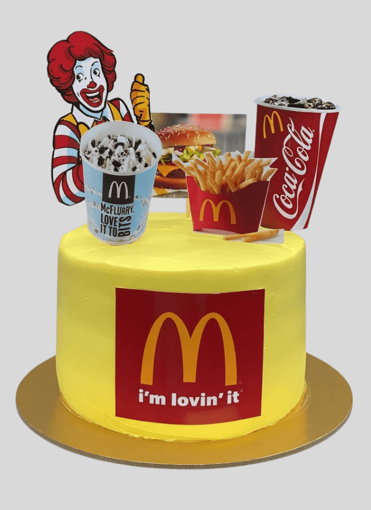Gorgeous MCD Cake