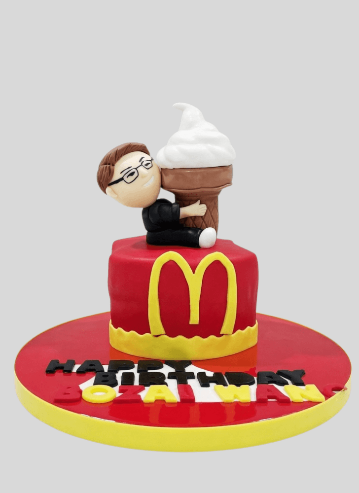 Handsome MCD Cake