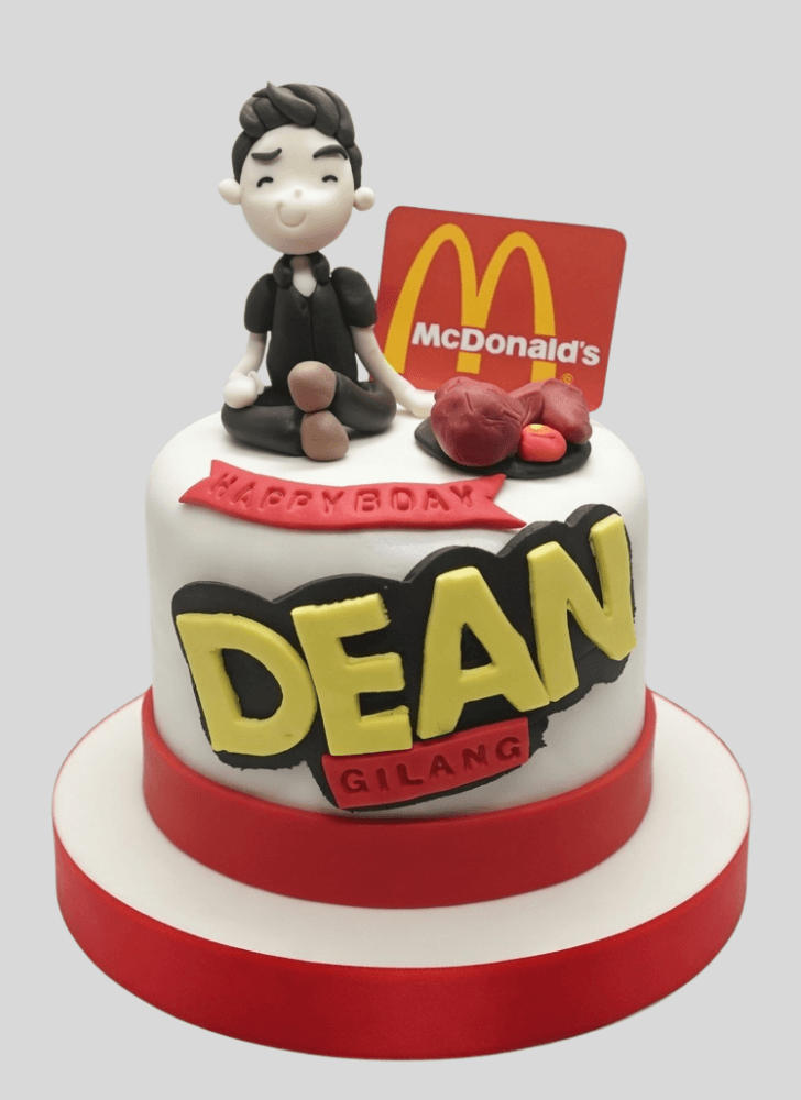 Pretty MCD Cake
