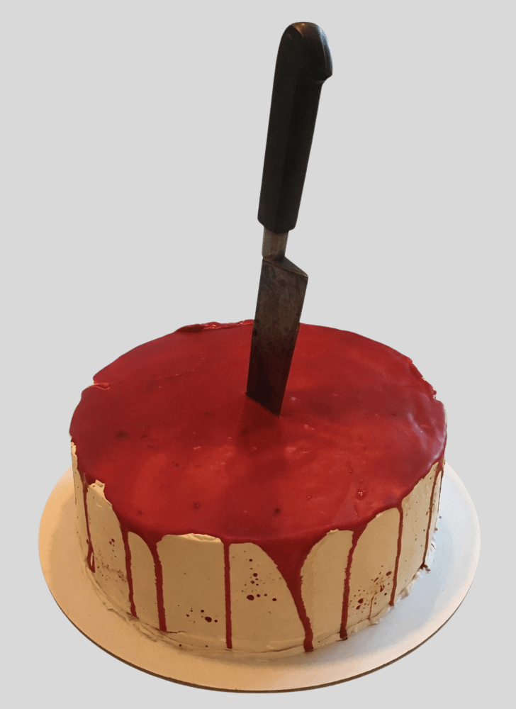 Angelic Psycho Cake