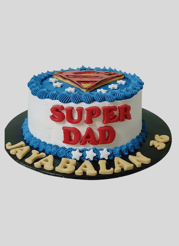 Appealing Superdad Cake