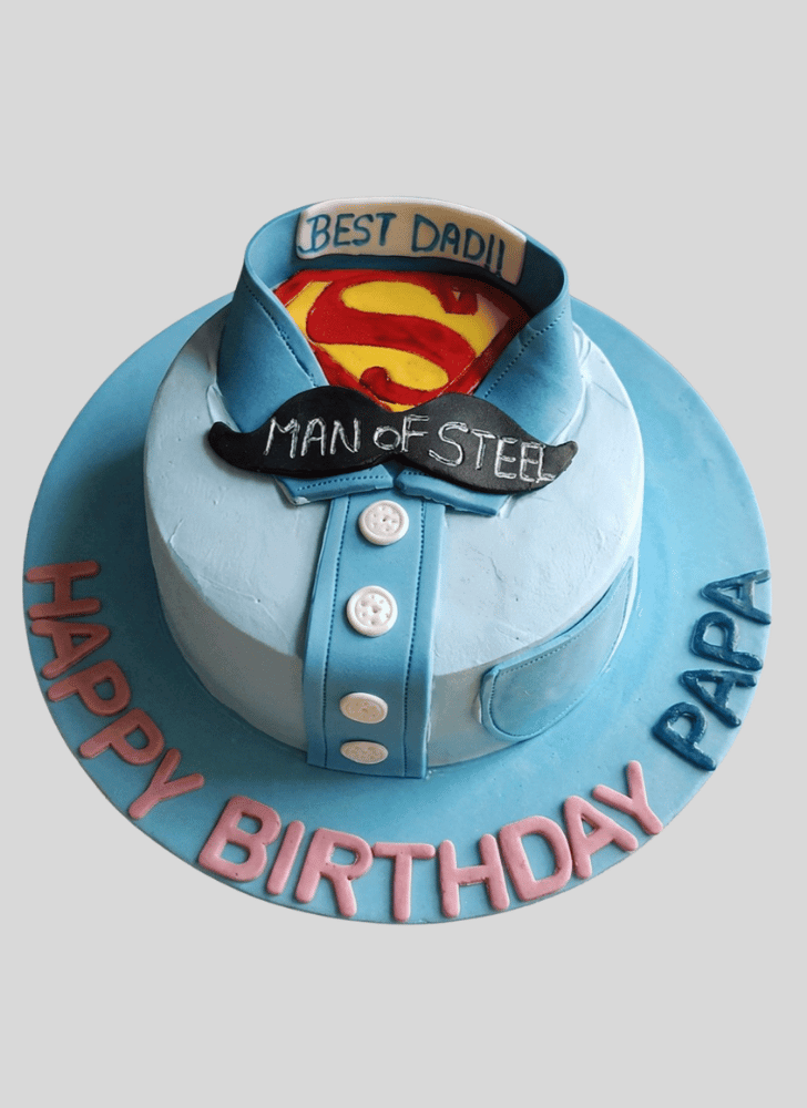 Beauteous Superdad Cake