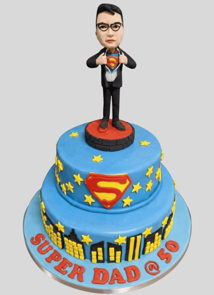 Bewitching Superdad Cake