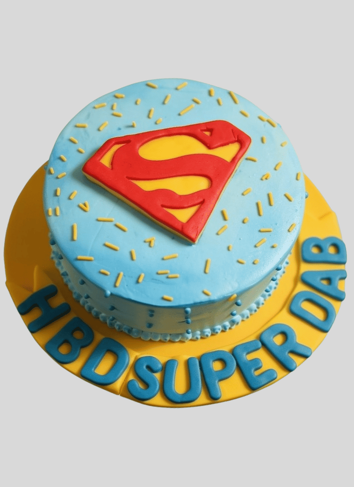 Captivating Superdad Cake