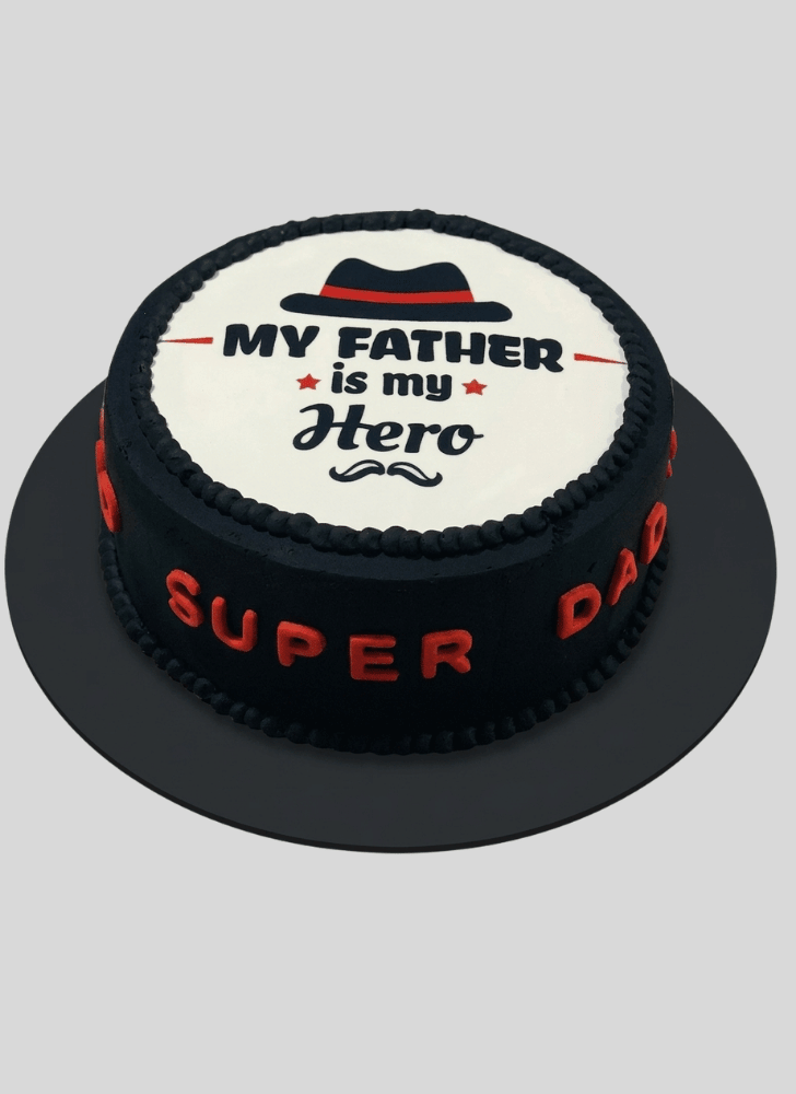 Gorgeous Superdad Cake