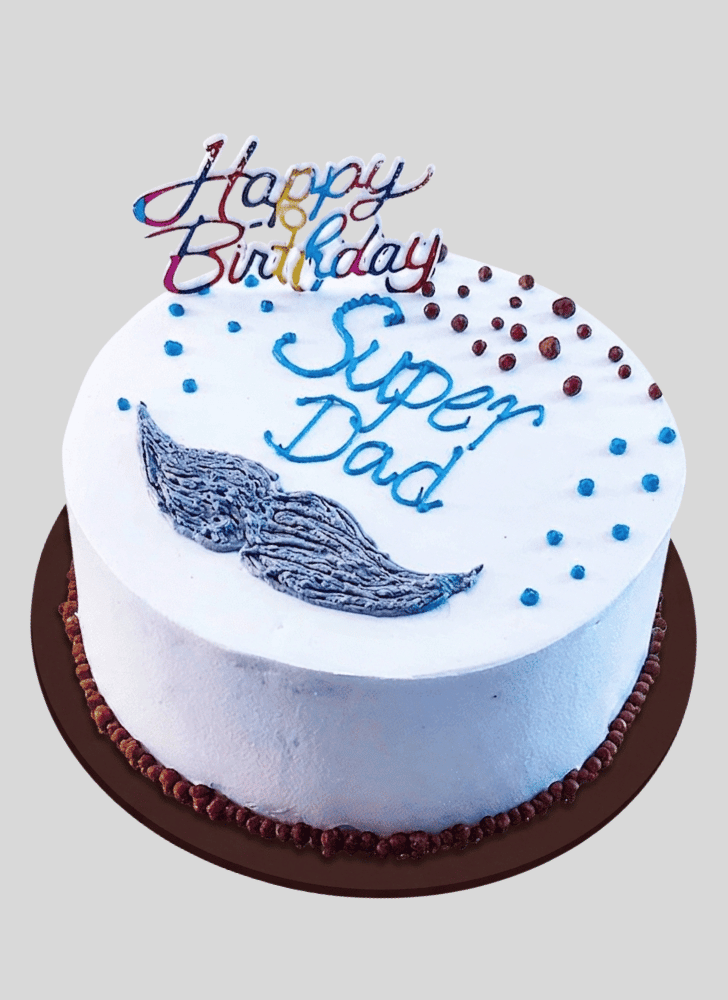 Handsome Superdad Cake