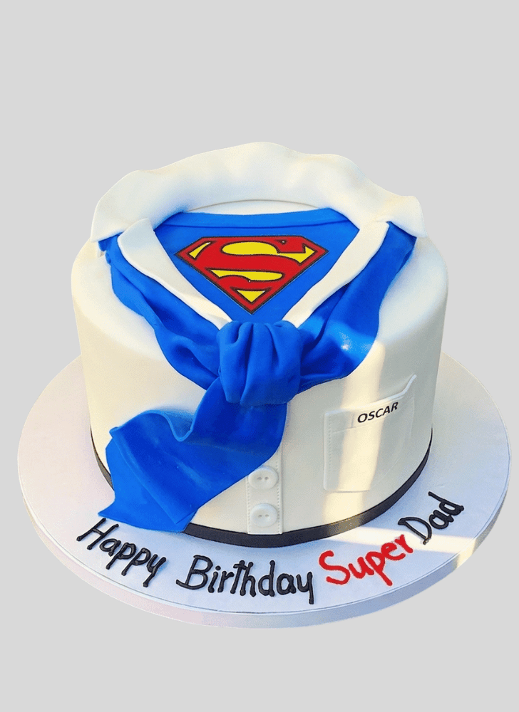 Nice Superdad Cake