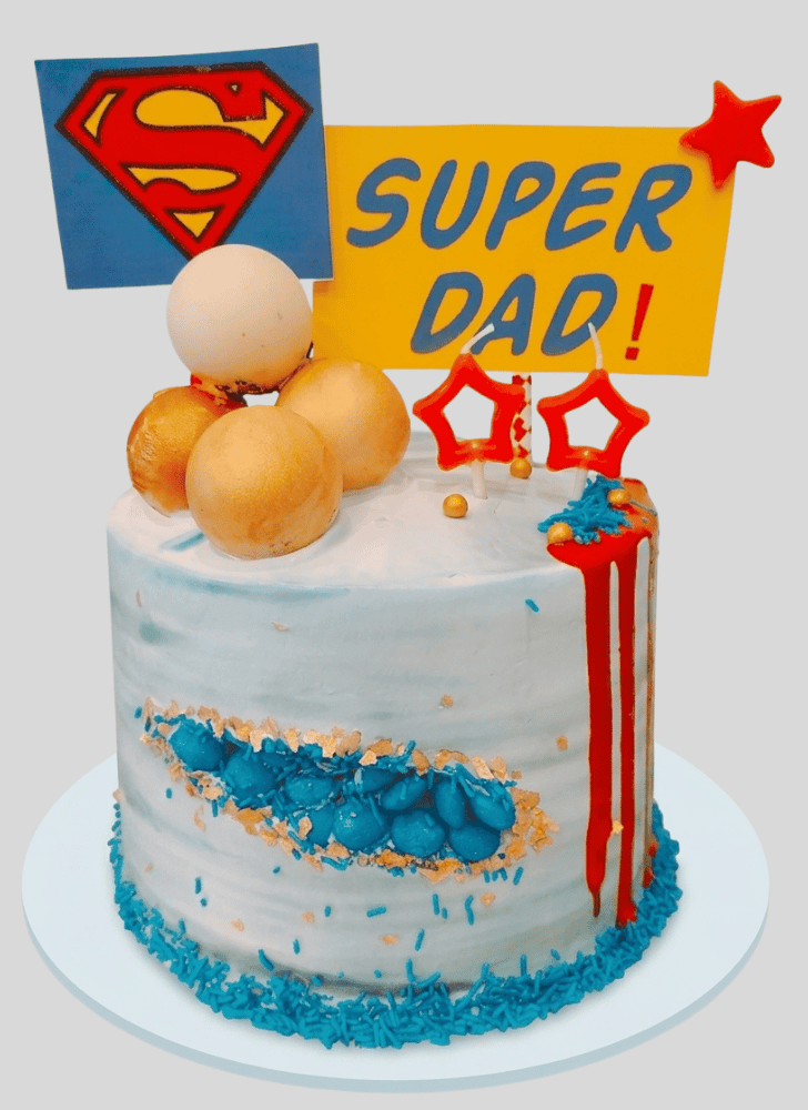 Radiant Superdad Cake