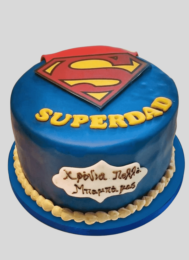 Resplendent Superdad Cake