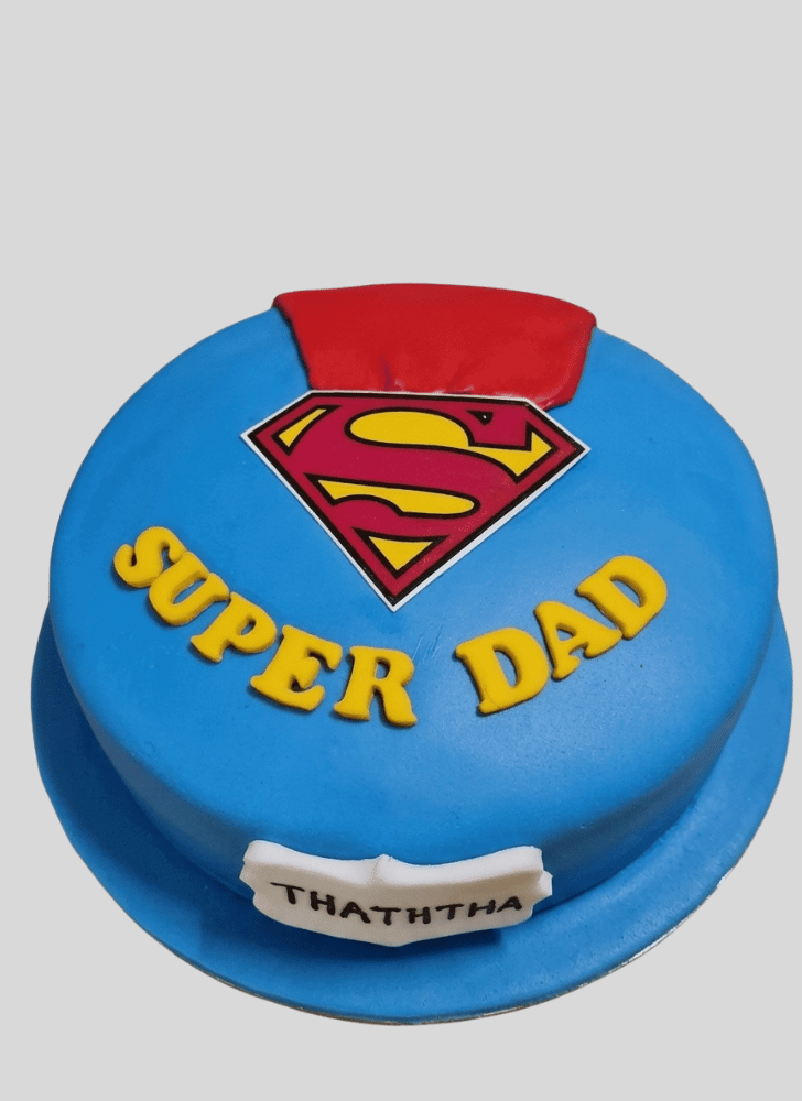 Shapely Superdad Cake