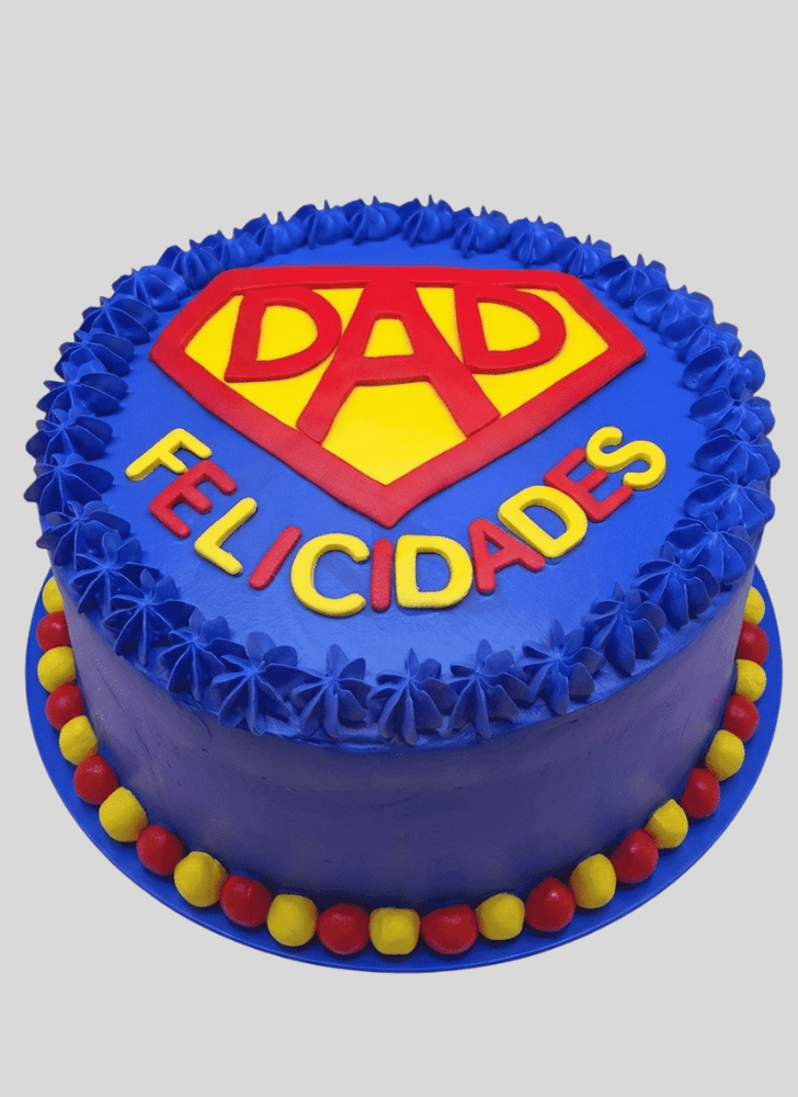 Splendid Superdad Cake