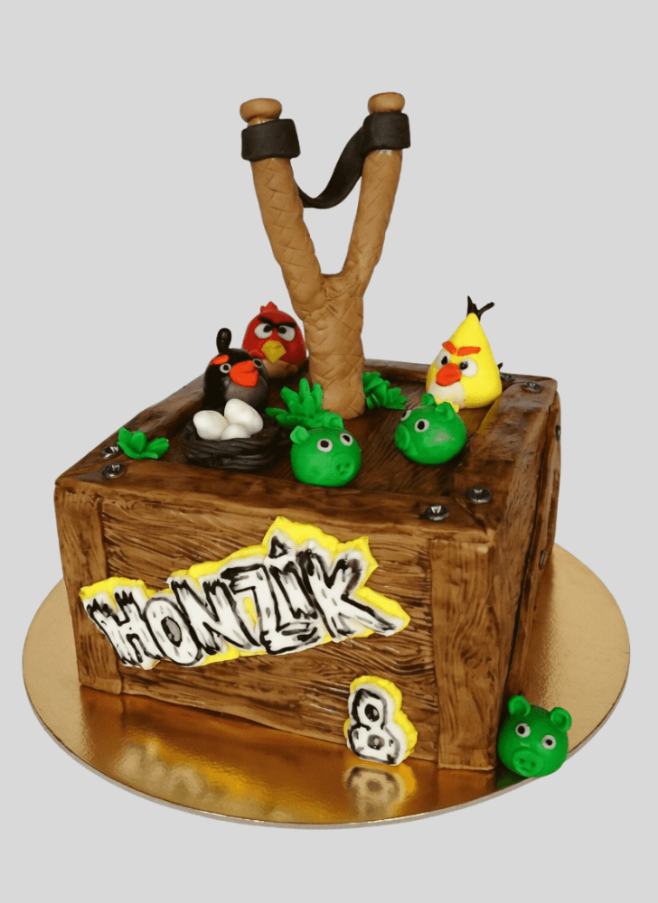 Fair Angry Birds Cake