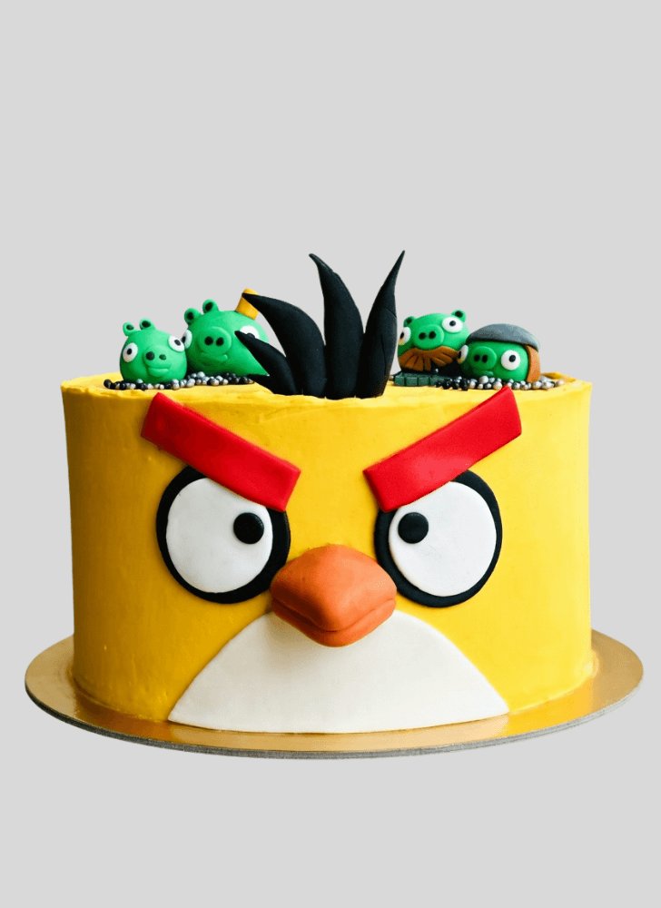 Gorgeous Angry Birds Cake