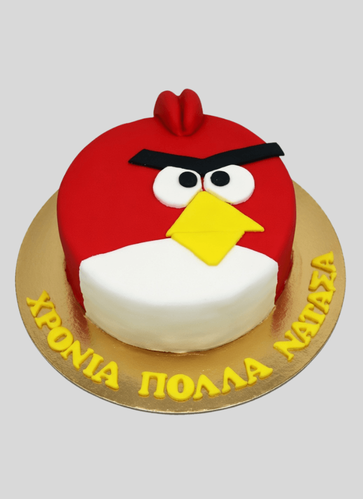 Ideal Angry Birds Cake