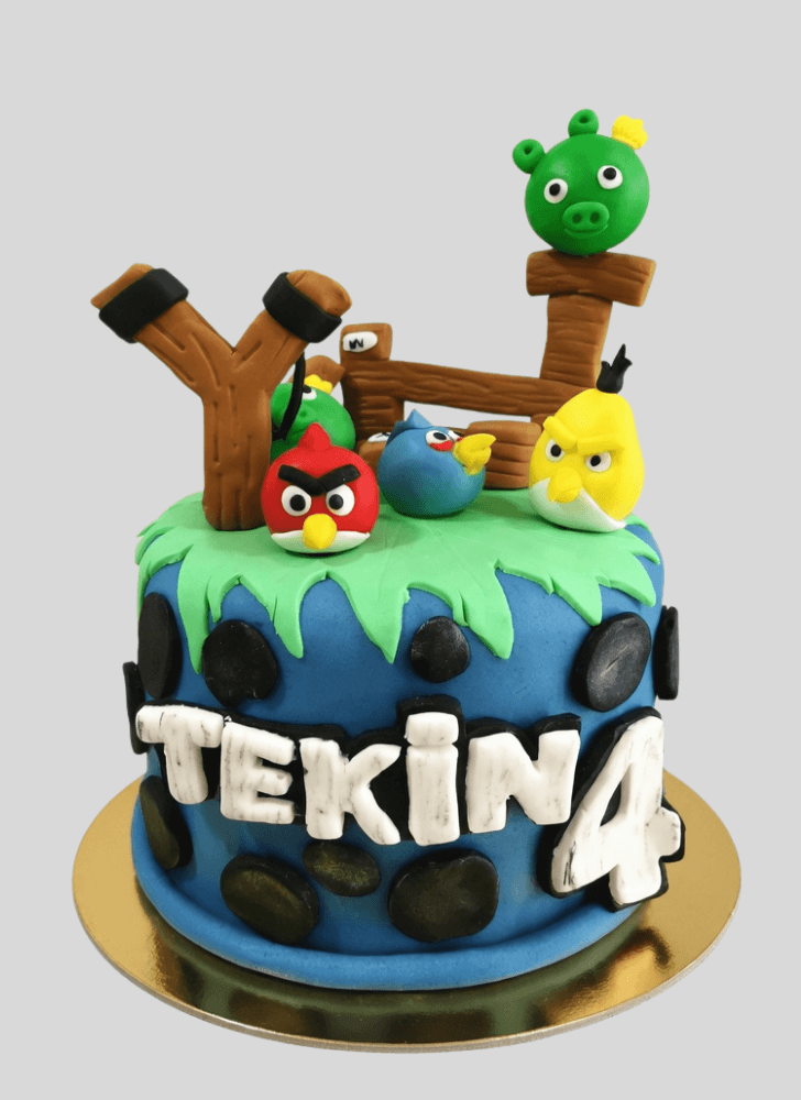 Magnificent Angry Birds Cake
