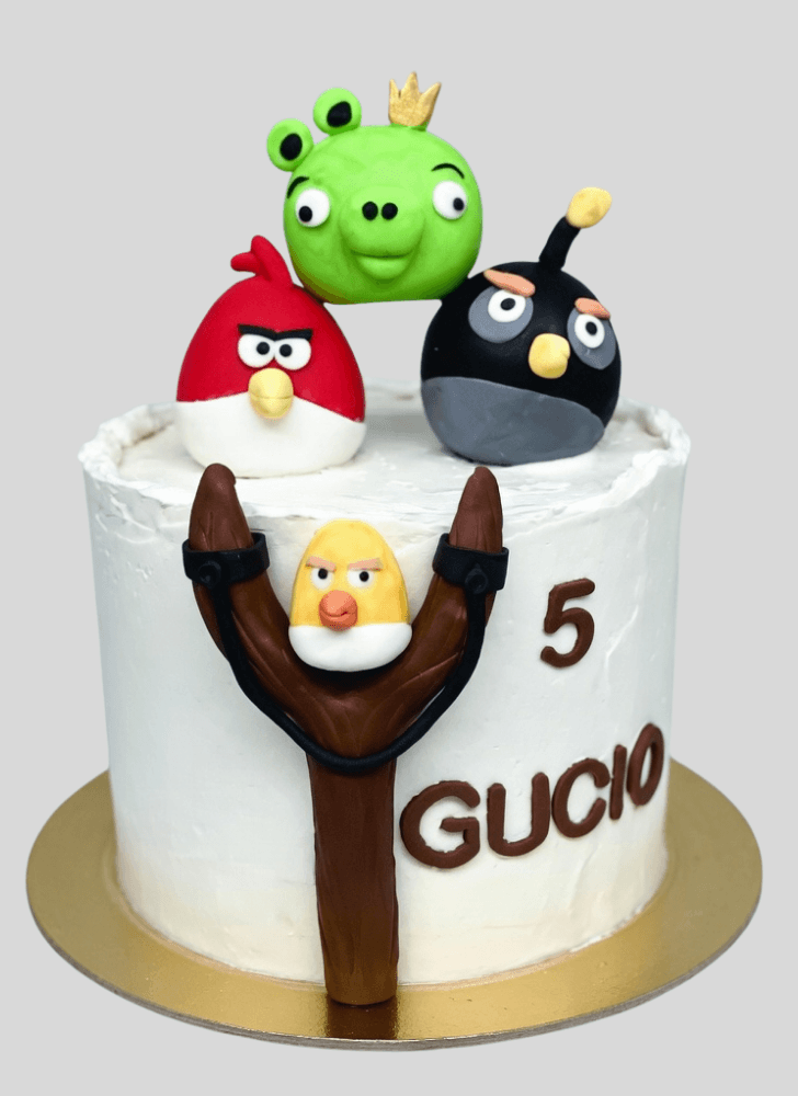 Radiant Angry Birds Cake