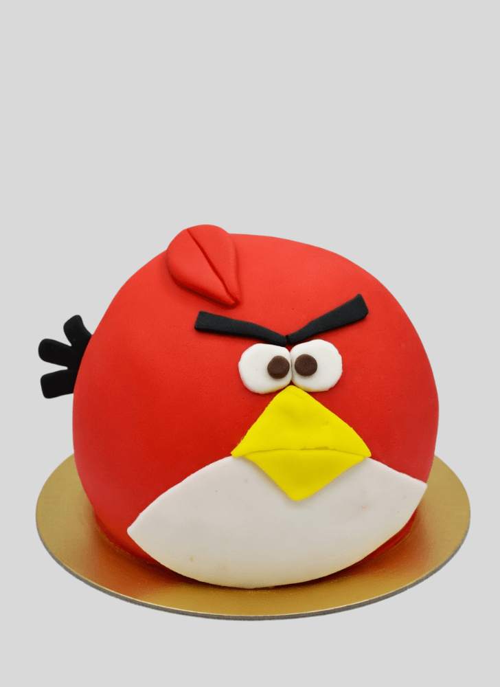 Wonderful Angry Birds Cake Design