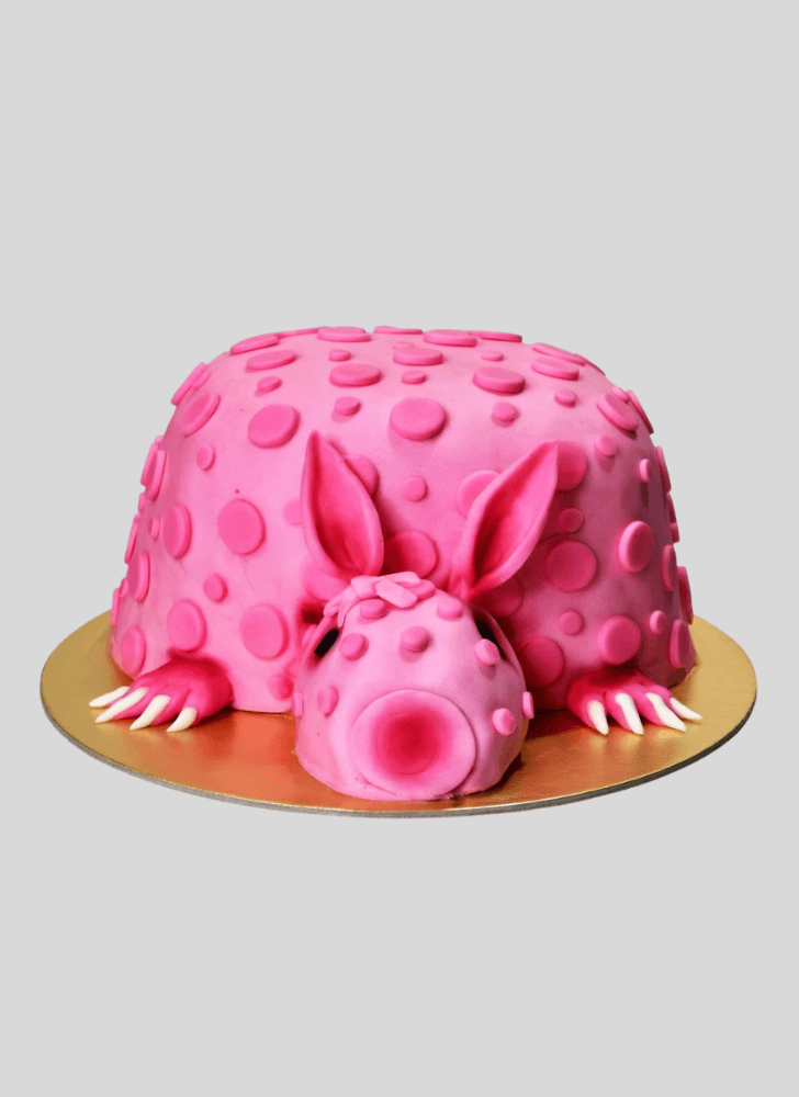Elegant Armadillo Cake