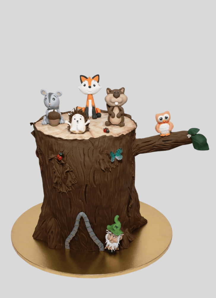 Alluring Beaver Cake