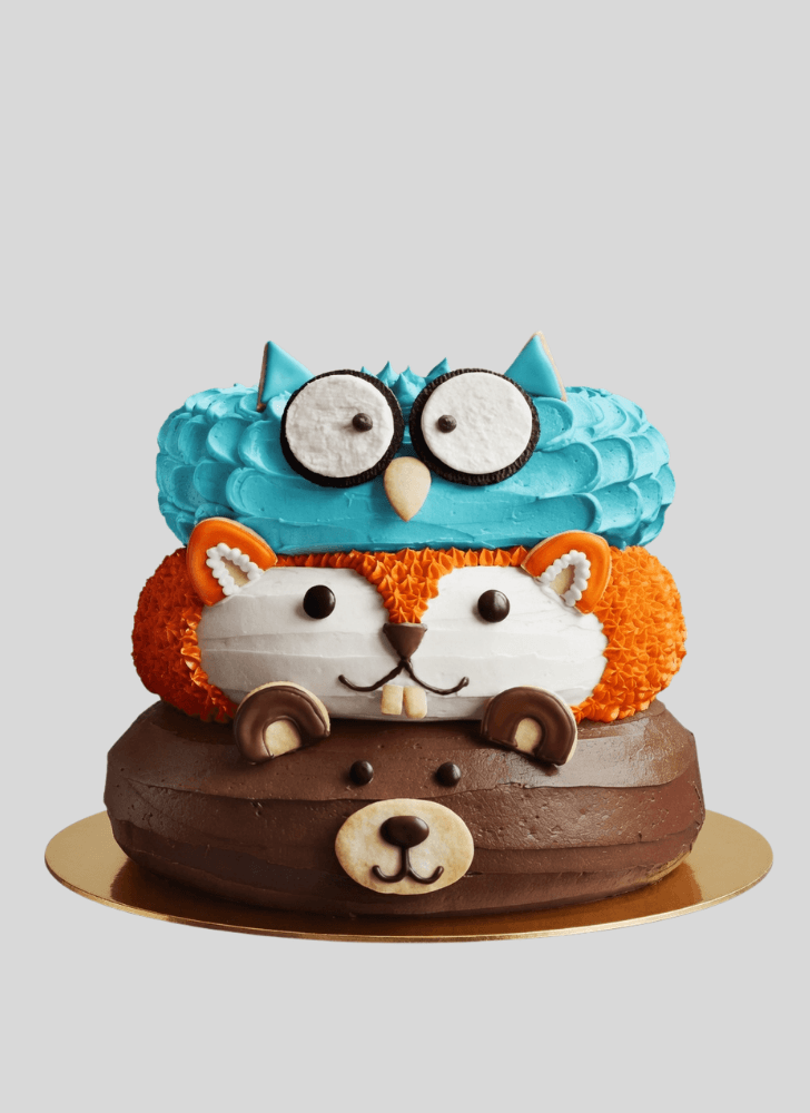 Bewitching Beaver Cake