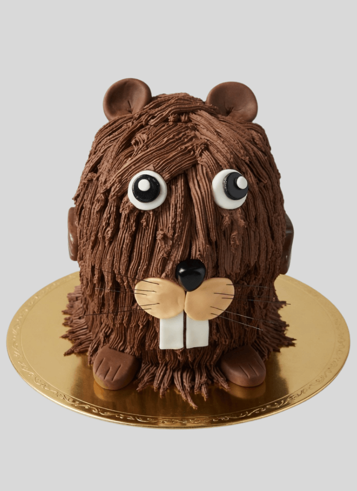 Elegant Beaver Cake